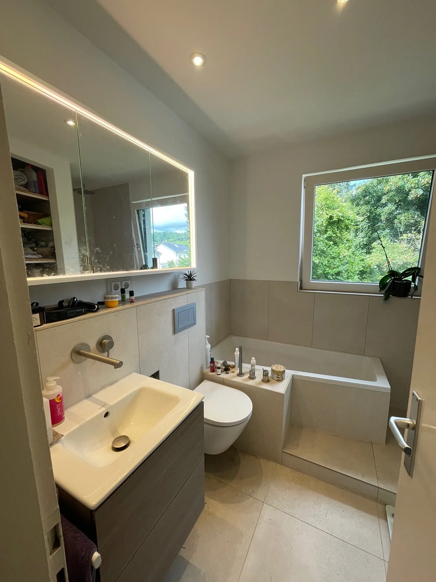 Badsanierung im Reihenhaus, Wiesbaden