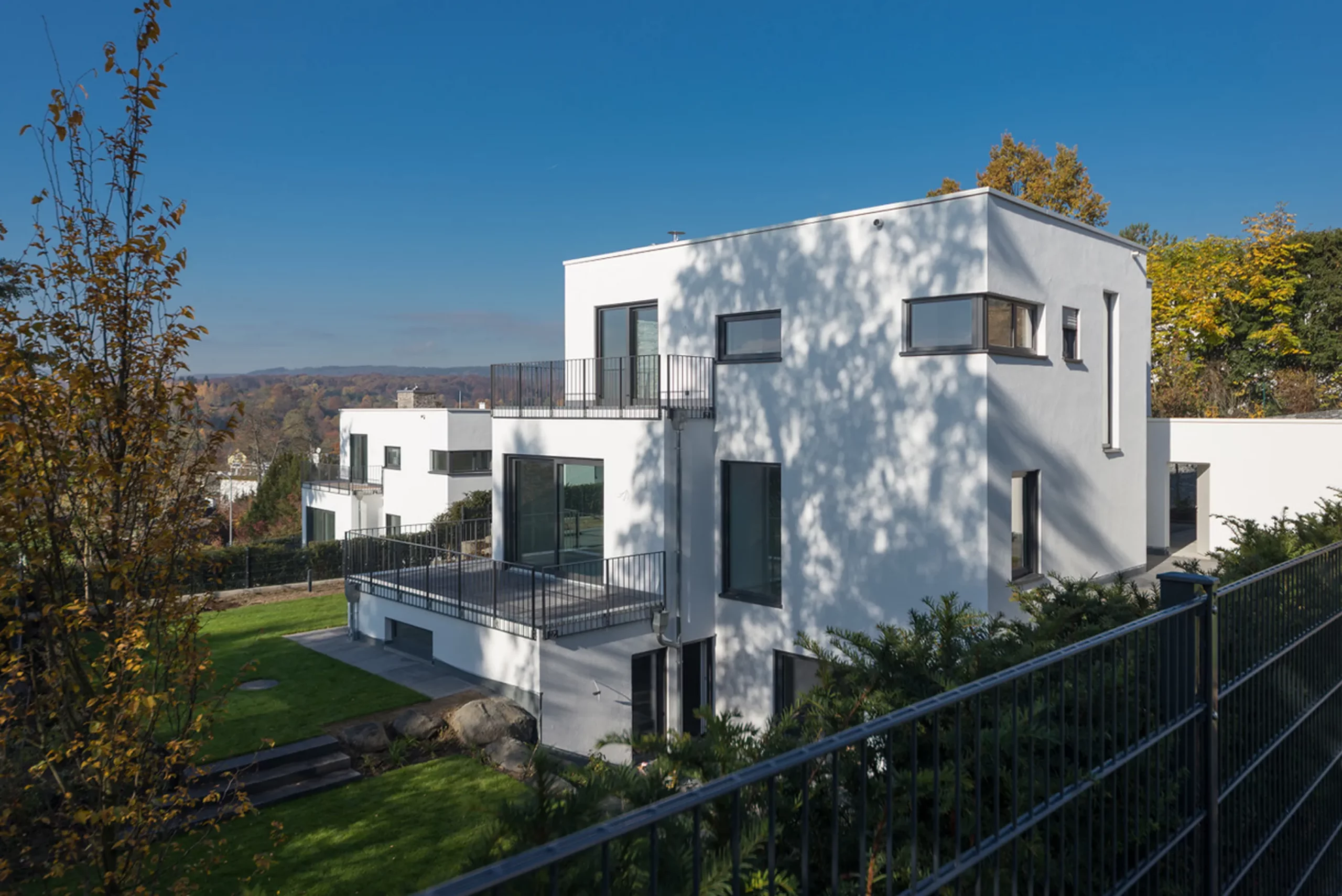 Neubau von drei Einfamilienhäusern, Wiesbaden