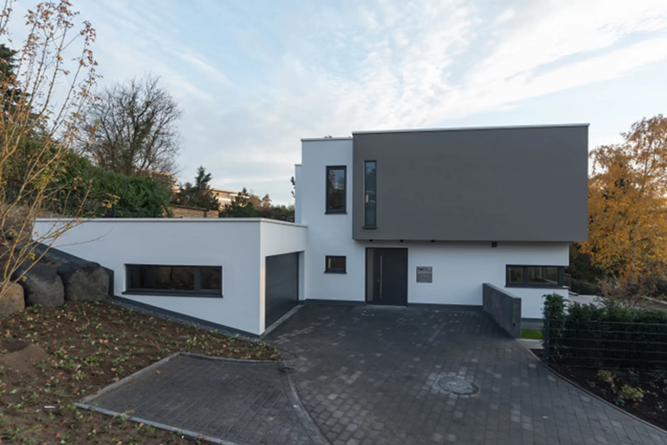 Neubau von drei Einfamilienhäusern, Wiesbaden